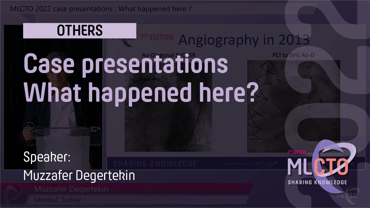 ML CTO 2022 case presentations What happened here?