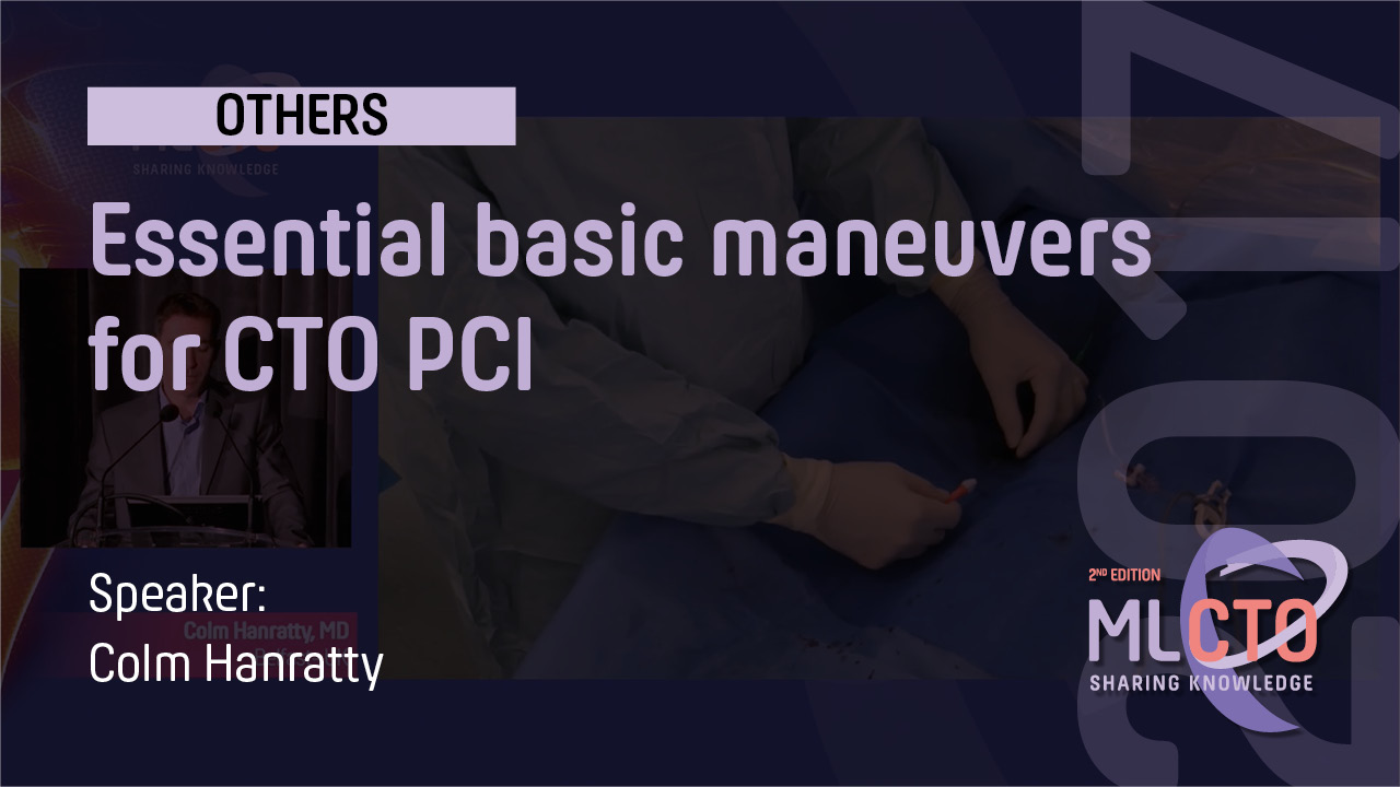 Essential basic maneuvers for CTO PCI