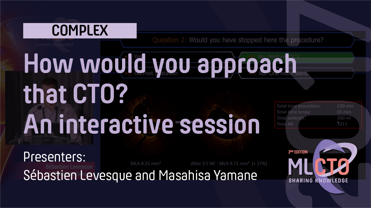 How would you approach that CTO  An interactive session