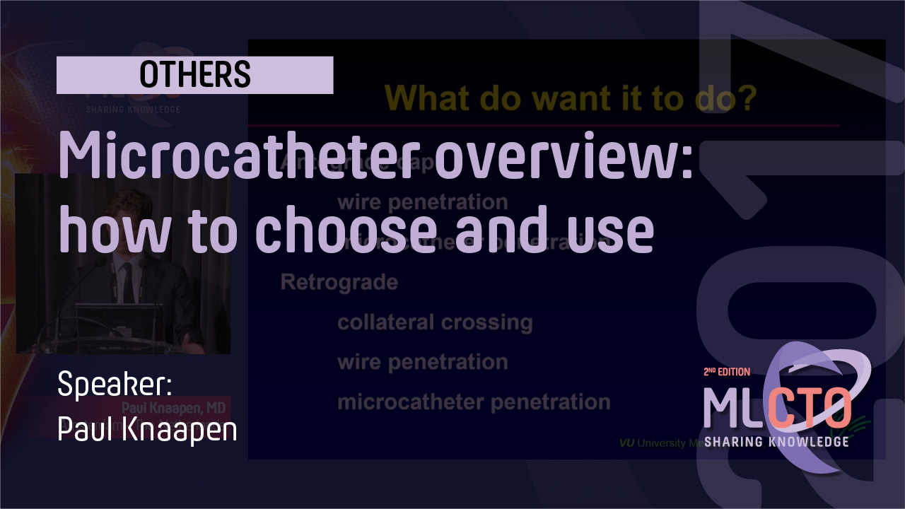 Microcatheter overview  how to choose and use