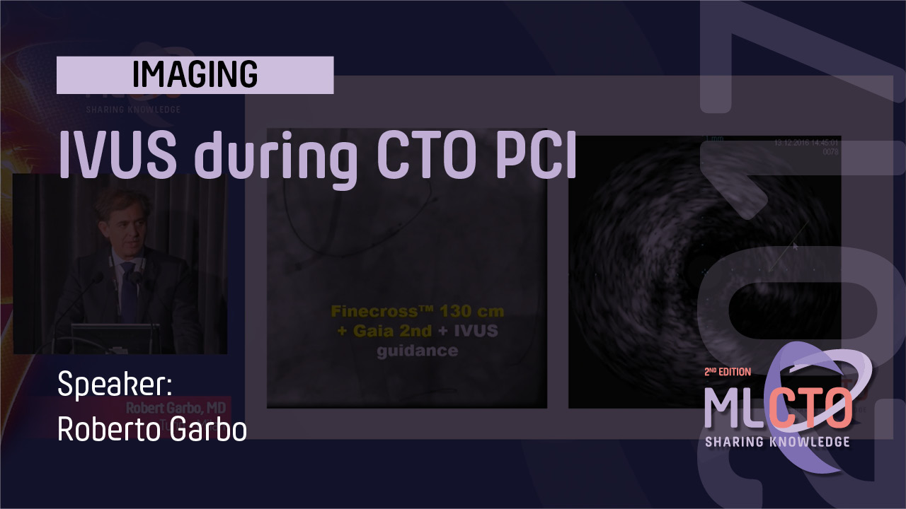 IVUS during CTO PCI