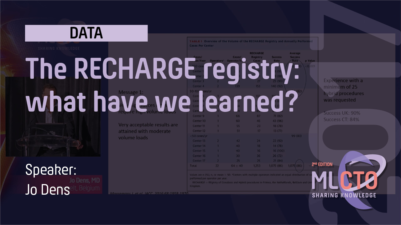 The RECHARGE registry  what have we learned