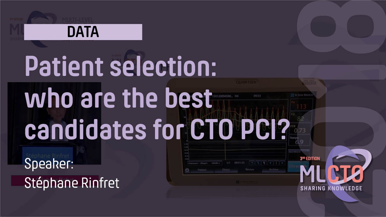 Patient selection: who are the best candidates for CTO PCI?