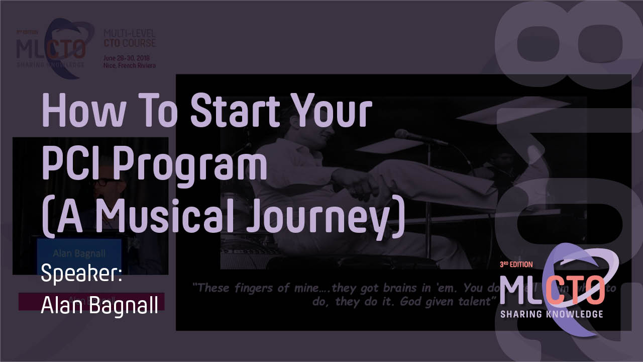 How To Start Your PCI Program (A Musical Journey)