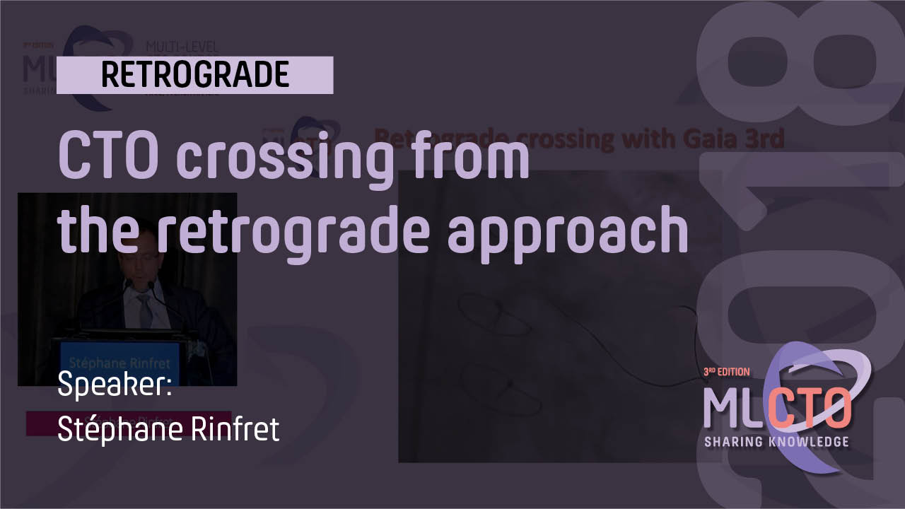 CTO crossing from the retrograde approach