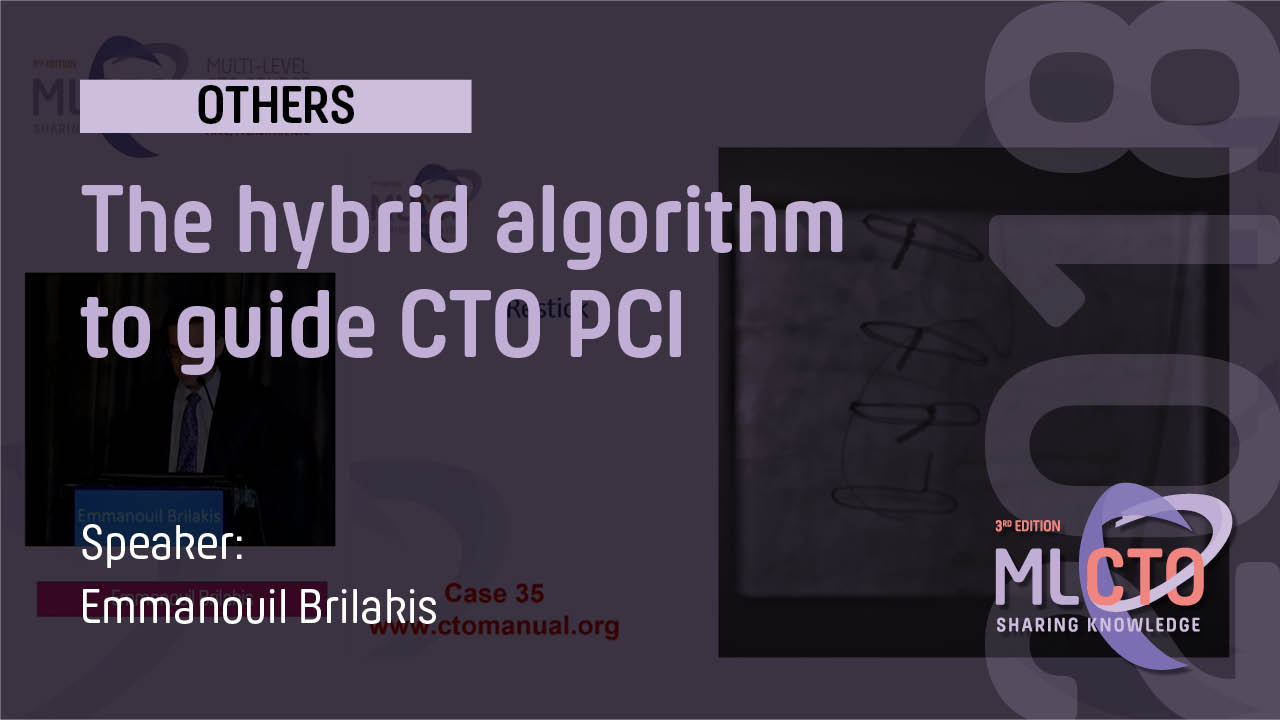 The hybrid algorithm to guide CTO PCI