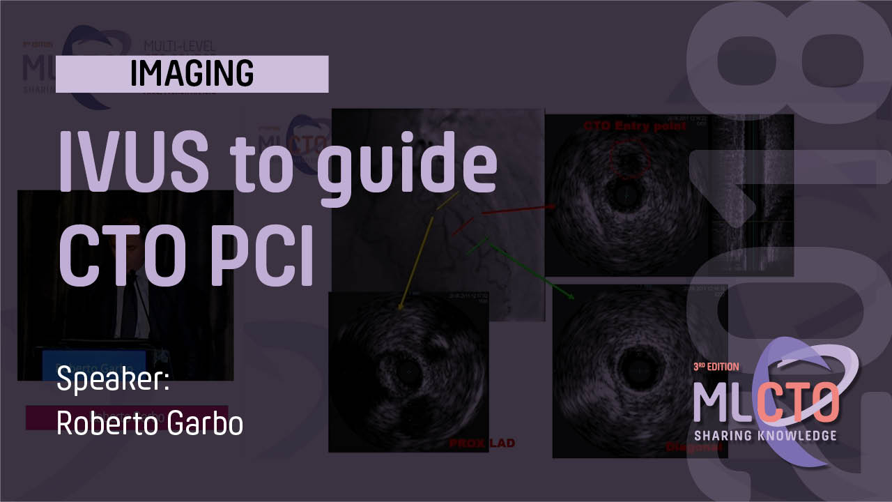 IVUS to guide CTO PCI