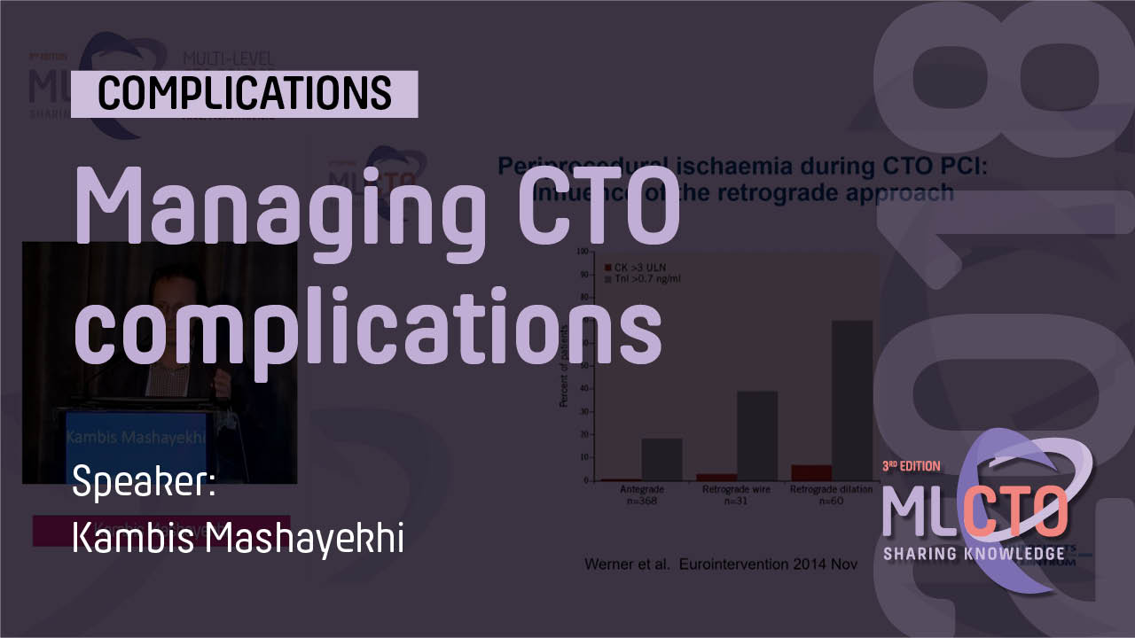 Managing CTO complications