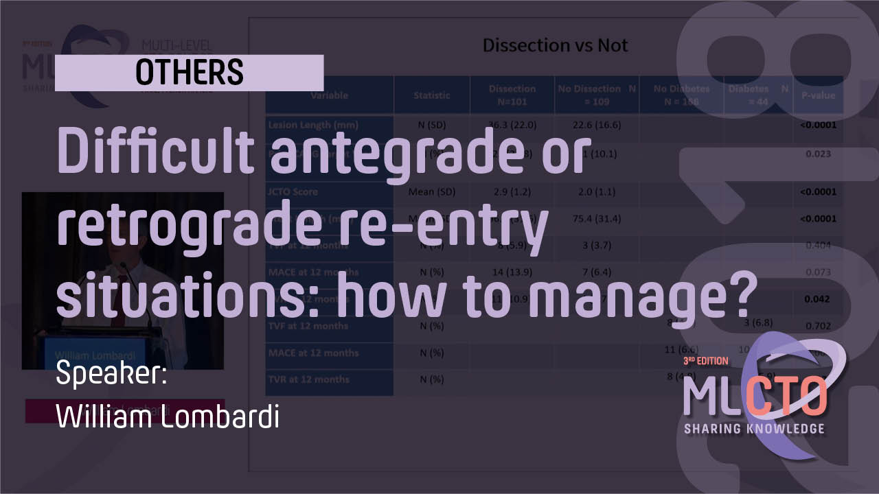 Difficult antegrade or retrograde re-entry situations: how to manage?