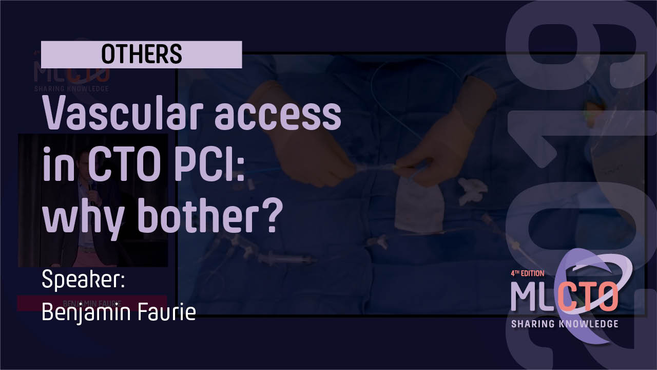 Vascular access in CTO PCI why bother