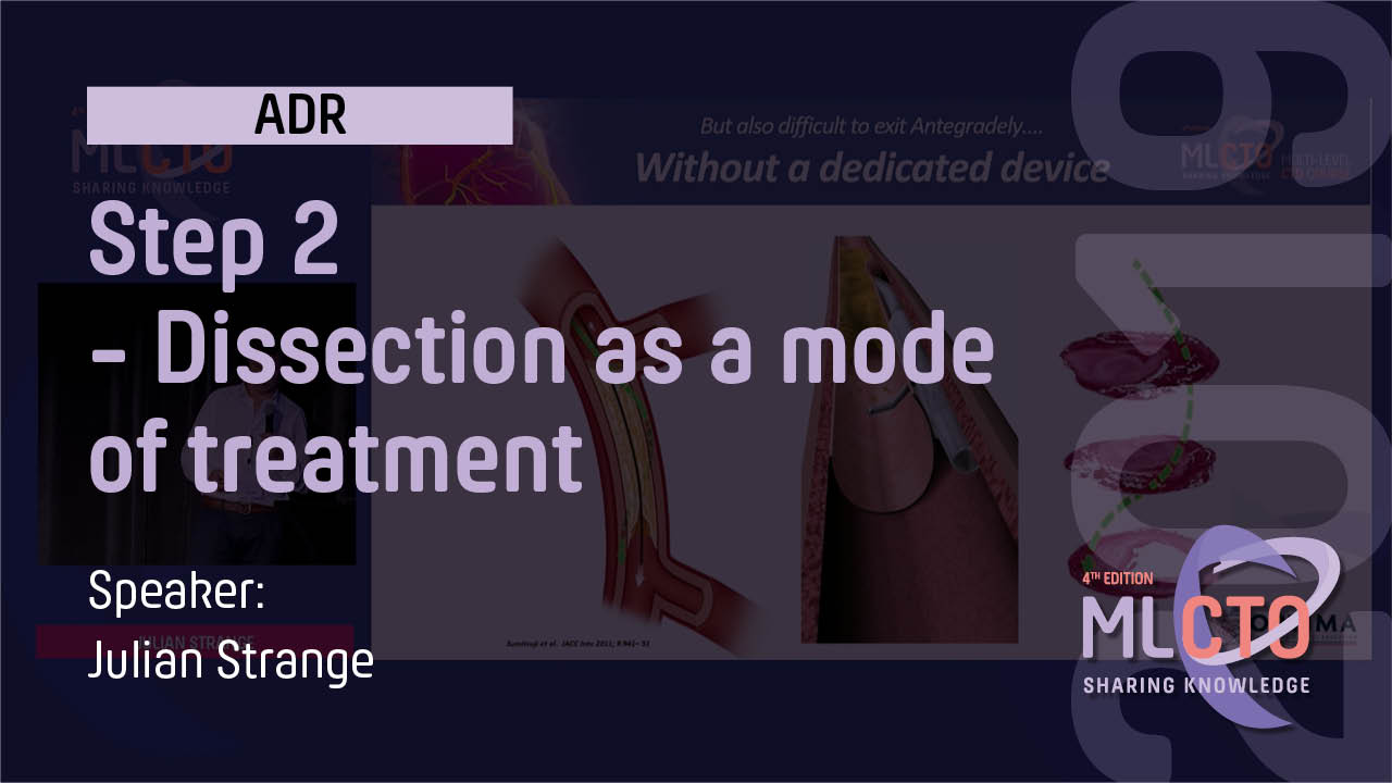 Step 2 – Dissection as a mode of treatment