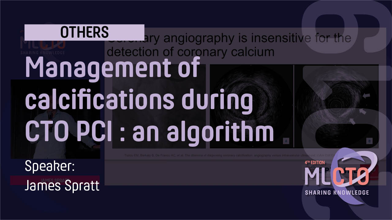 Management of calcifications during CTO PCI  an algorithm