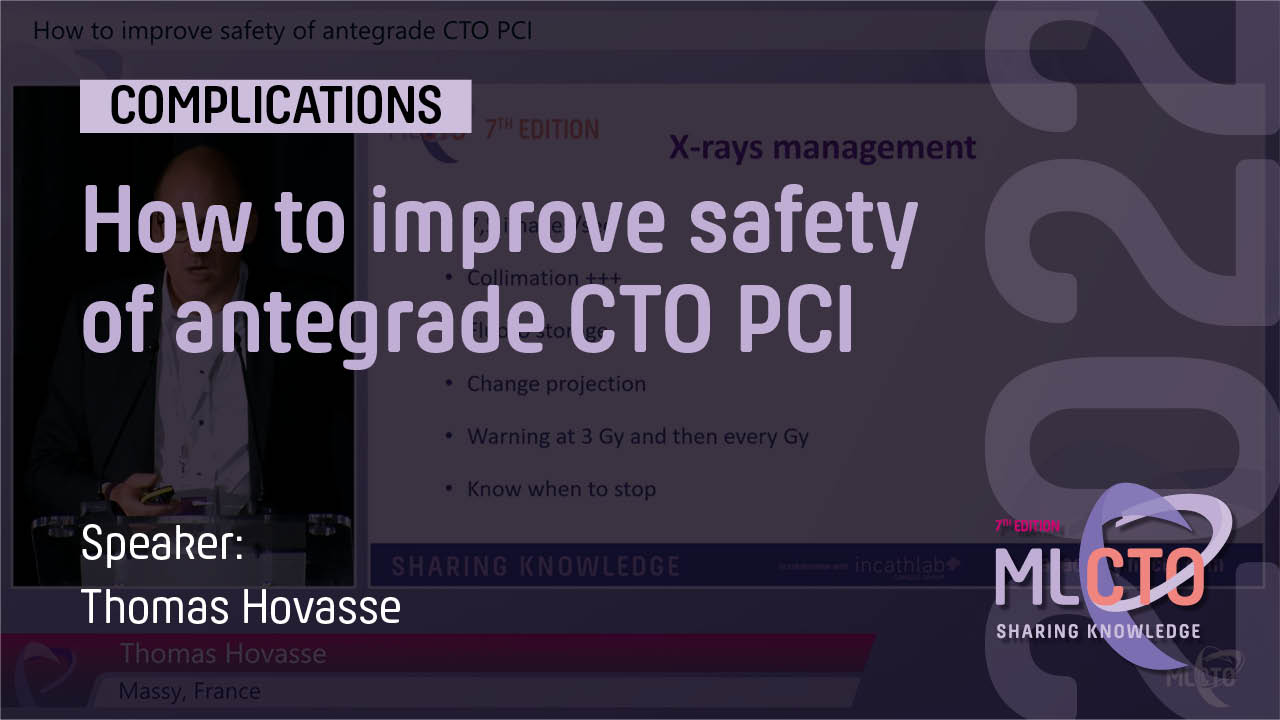 How to improve safety of antegrade CTO PCI