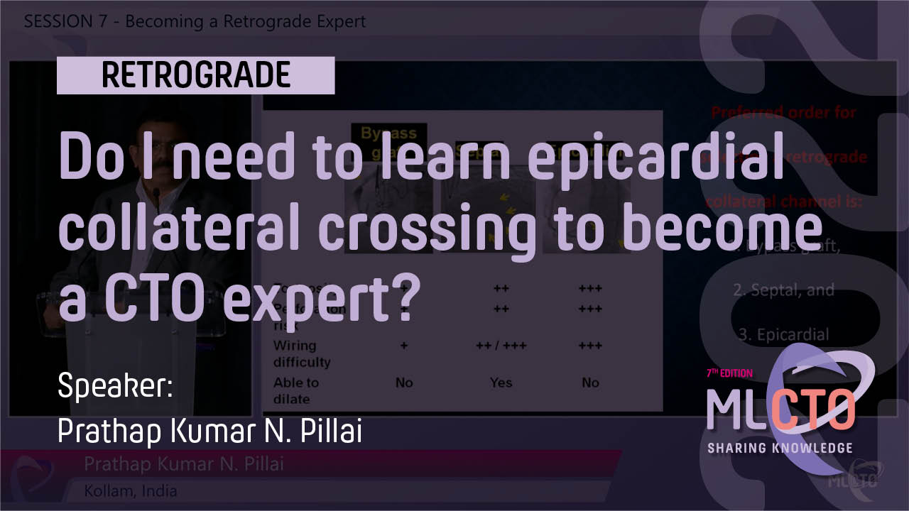 Do I need to learn epicardial collateral crossing to become a CTO expert