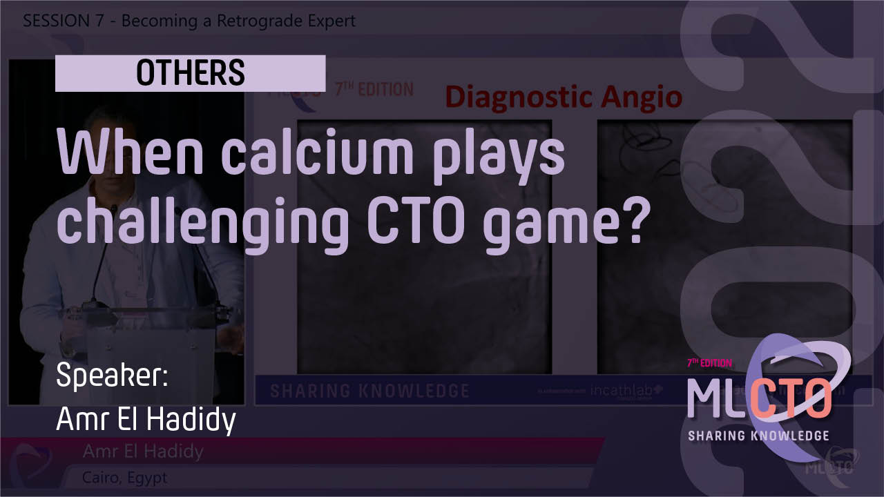 When calcium plays challenging CTO game