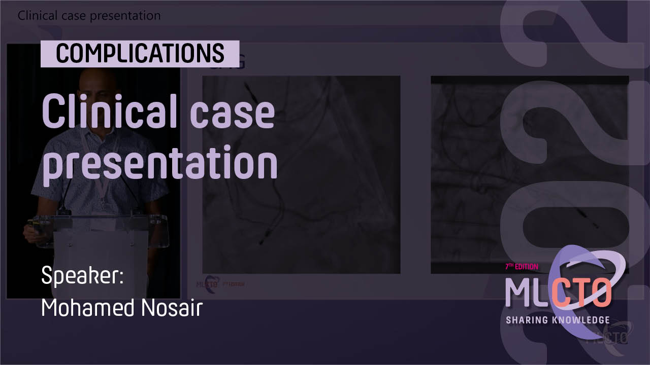 Clinical case presentation: Mohammed Nosair