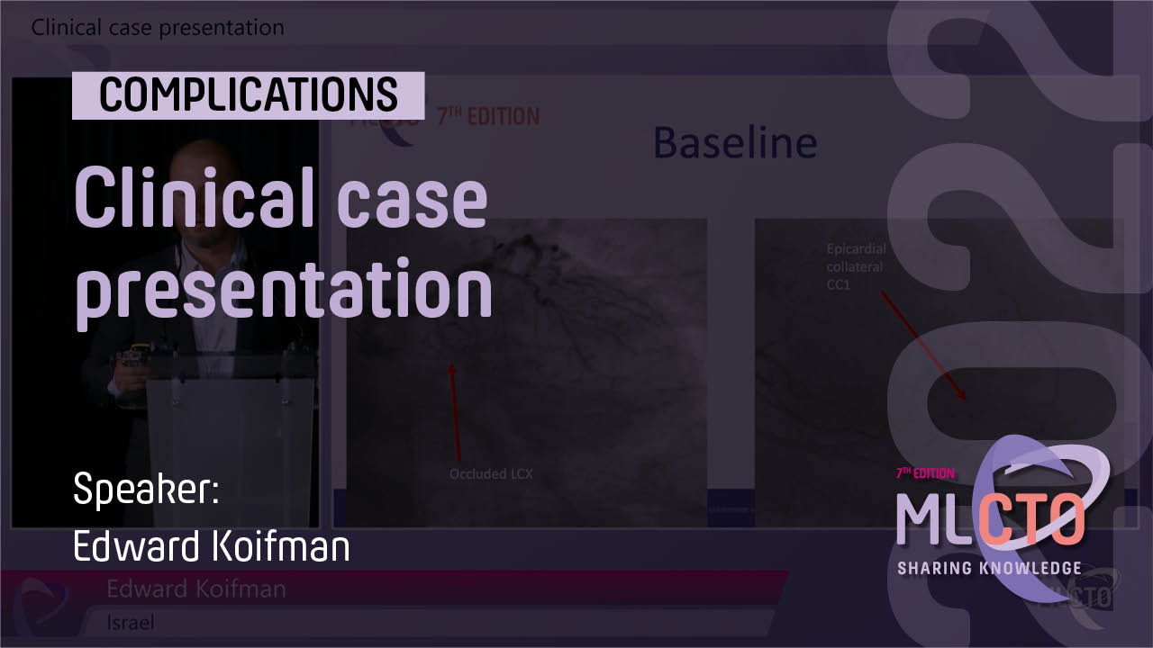 Clinical case presentation: Edward Koifman