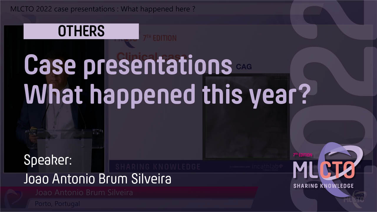 ML CTO 2022 case presentations What happened this year  ?