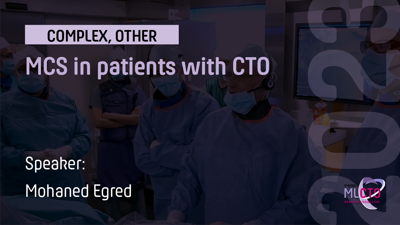 MCS in patients with CTO