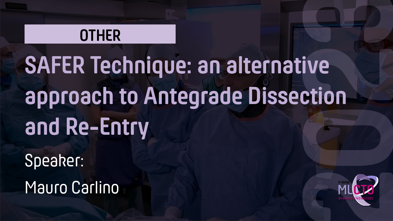 SAFER Technique: an alternative approach to Antegrade Dissection and Re-Entry