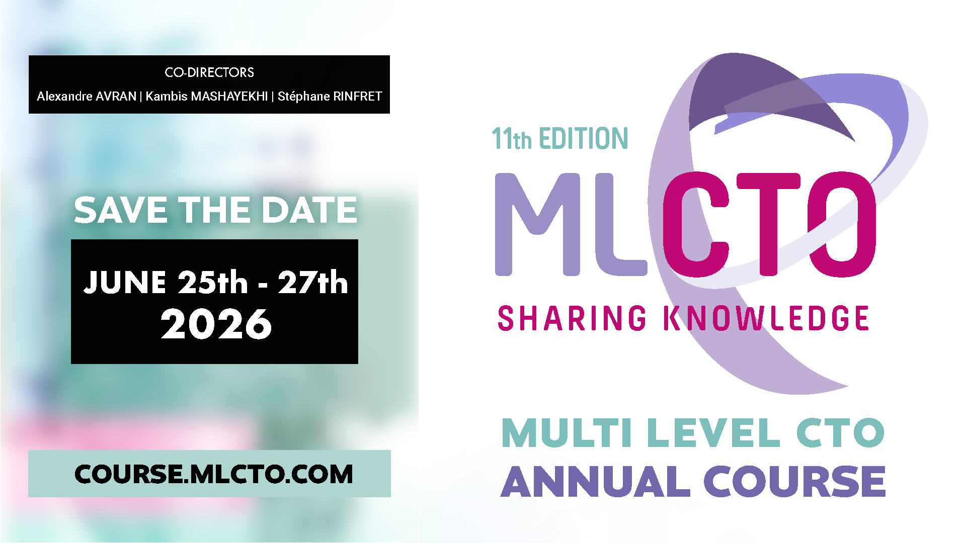 MLCTO 2026 - June 25th - 27th 2026