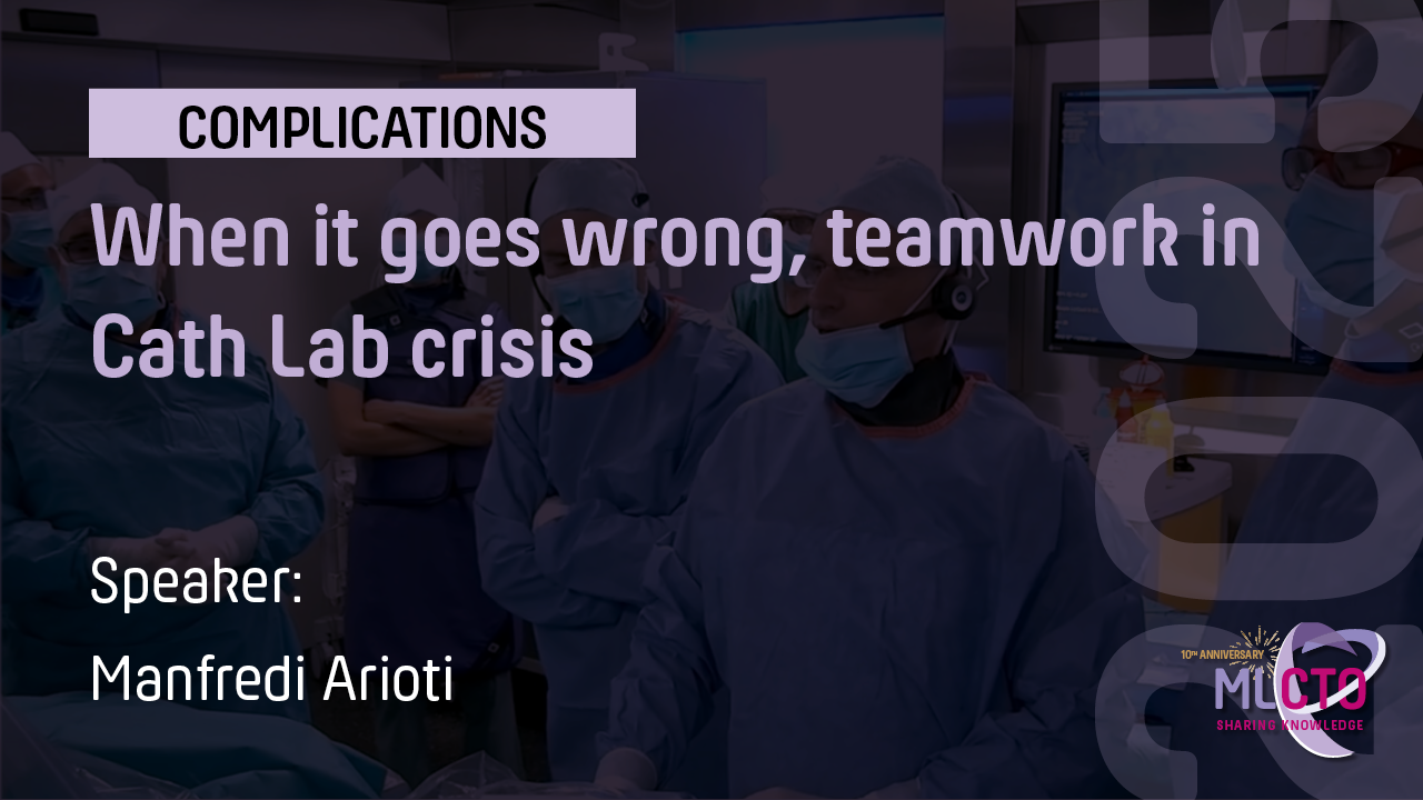 When it goes wrong, teamwork in Cath Lab crisis