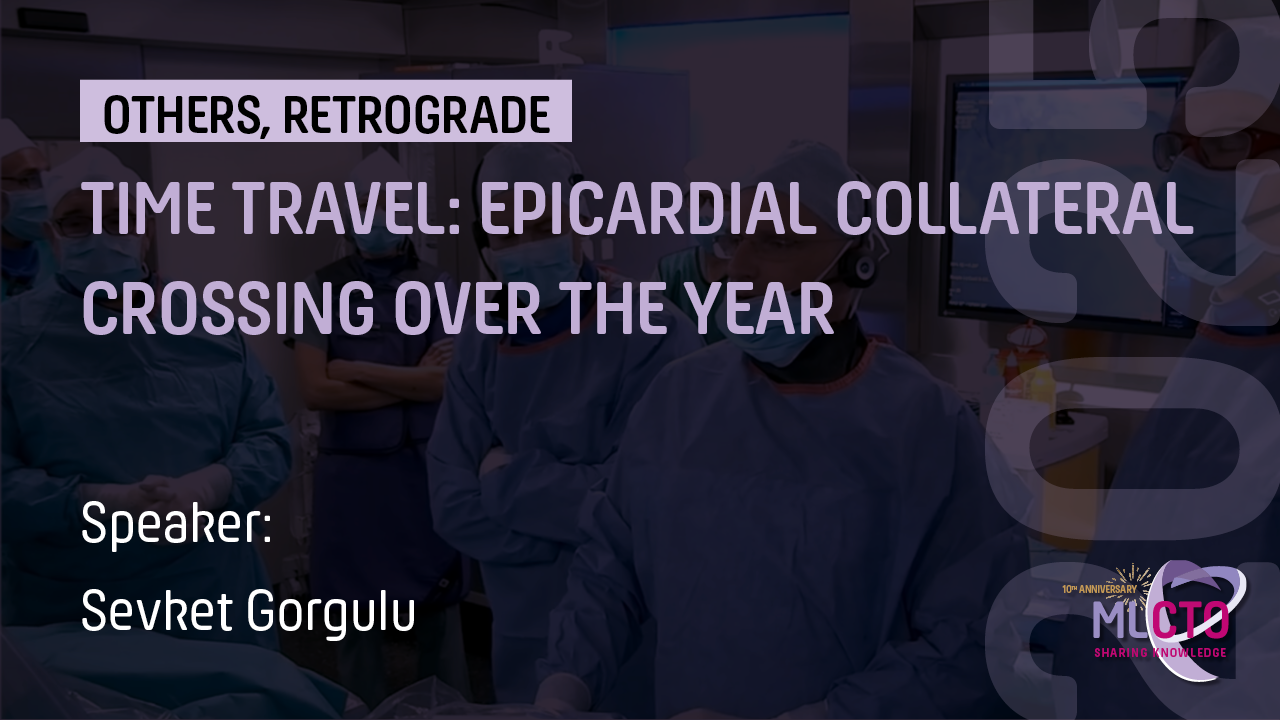 TIME TRAVEL: EPICARDIAL COLLATERAL CROSSING OVER THE YEAR