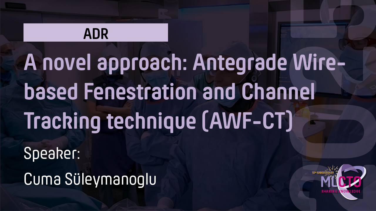 A novel approach: Antegrade Wire-based Fenestration and Channel Tracking technique (AWF-CT)
